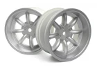 HPI FS-15 Sport 8 Spoke Wheel Silver 26mm - 6mm Offset (2)
