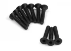HPI Tp. Flat Head Screw M3X18mm (Hex Socket/10Pcs)