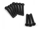 HPI Tp. Flat Head Screw M3X25mm (Hex Socket/10Pcs)