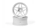 HPI Kansei Astro Wheels White 6mm Offset 26mm (2)