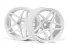 HPI Kansei Astro Wheels White 3mm Offset 26mm (2)