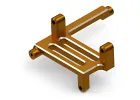 Aluminium Shift Servo Mount (Orange)