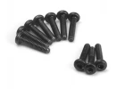 Button Head Screw M2x10mm (Hex Socket/10pcs)