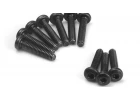 Button Head Screw M2x10mm (Hex Socket/10pcs)