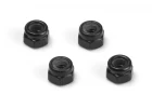 Lock Nut M2.5 (Black/4pcs)
