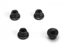Flange Lock Nut M2.5 (Silver/4pcs)