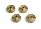 7mm Hex Hub Weight Set +4mm (Brass/4pcs)