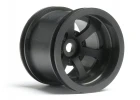 Scorch 6-Spoke Wheel Black - HPI Firestorm Standard - Pair ** CLEARANCE **