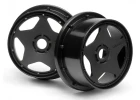 HPI Baja 5B Super Star Wheel - Black - Front - Pair