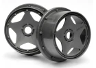 HPI Baja 5B Super Star Wheel - Gunmetal - Front - Pair