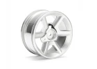 HPI GT Wheel Silver (6mm Offset/2Pcs)