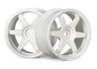 TE37 Wheel 26mm White (3mm Offset)