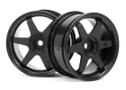 TE37 Wheel 26mm Black (3mm Offset)