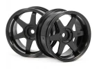 TE37 Wheel 26mm Black (6mm Offset)