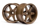 TE37 Wheel 26mm Bronze 6mm Offset for Std TC Tyres