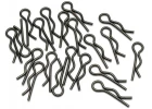 HPI Black Body Clips (Pk 20)