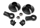 Shock End/Shock Spring Retainer Set
