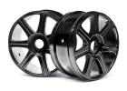 HB Edge Wheel (Black Chrome/2Pcs)