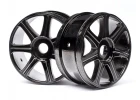 HB Edge Wheel (Black Chrome/2Pcs)