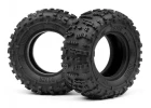 HB ROVER 1.9 TIRE (Red/Rock Crawler/2pcs)
