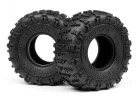 HB Sedona 2.2 Crawler Tyres - White (2)