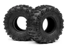 HB Sedona 2.2 Crawler Tyres - White (2)