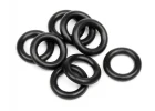 O Ring 6x9.5x1.9mm (8Pcs) (Black)