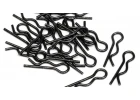 Body Clip (6mm/Black/20Pcs)