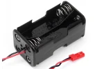 Receiver Battery Holder Case For 4 AA Batteries - JST Plug