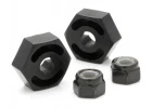 Wheel Adapter (4Pcs) (Hex - Pin & Nut/Sprint)