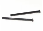 Flange Shaft 4x62mm (Black/2Pcs)