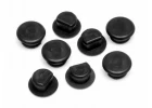 Rubber Cap 6x5mm (8Pcs) (Baja)