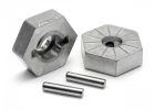 Hex Wheel Hub 17mm (Silver) Savage X