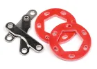 Dual Fiberglass Brake Disk Plate Set - Use With HP86322