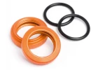 HPI Shock Adjuster Nut 20mm (Orange/2Pcs)