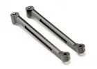 HD Rear Aluminium Shock Mount Brace 7075 Gunmetal (Baja Series)