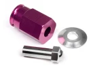 Aluminium Wide Hex Hub 24mm Purple Wheely King/ Mt2 ETC.