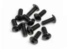 Button Head Screw M4 x 10mm (6pcs) Hex Socket