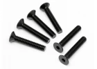 Flat Head Screw M5x30mm (6pcs) 3.0mm Hex Socket