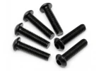 Button Head Screw M6x25mm (6pcs) 4.0mm Hex Socket
