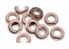 Flanged Metal Bushing 6x10x3mm (10Pcs)