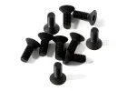 Countersunk Flat Head Screw M3x8mm (6pcs) 2mm Hex Socket