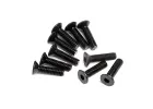 Countersunk Flat Head Screw M3x12mm (6pcs) 2mm Hex Socket