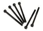 Cap Head Screw M3x42 Black (6pcs) Hex Socket