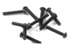 Button Head Screw M3x18mm (2mm Hex Socket/6Pcs)