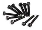 Cap Head Screw M3x18mm Hex Socket (10Pcs)