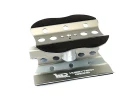 Hobbytech Aluminium rotating car stand Gun metal