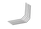 Hobbytech Spirit NXT Rear sway bar set 2.3-2.4-2.5-2.6-2.7 mm