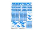 Hobbywing Blue/White Decal Sheet