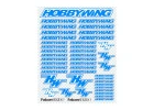 Hobbywing Blue/White Decal Sheet